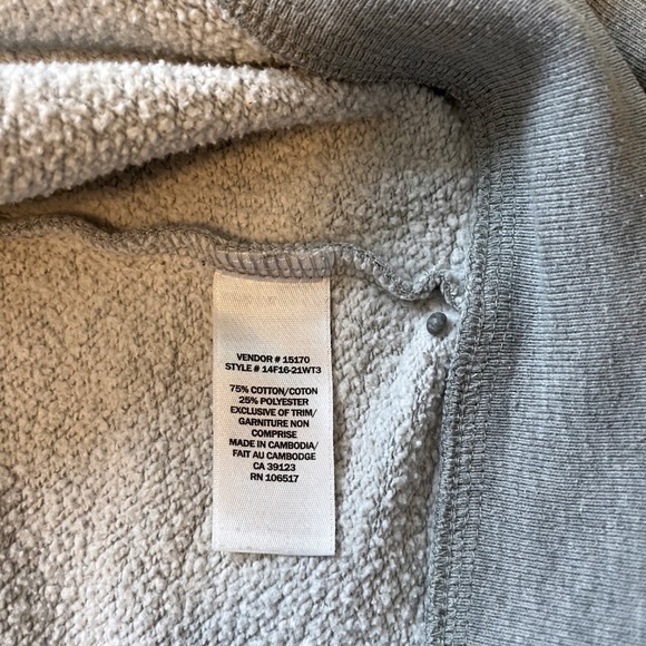 Northern Reflections Grey Embroidered Winter Scene Sweatshirt - Picture 6 of 6